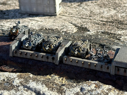 Epic Scale Reinforced Obstacles & Fortifications - Terrain STL Files