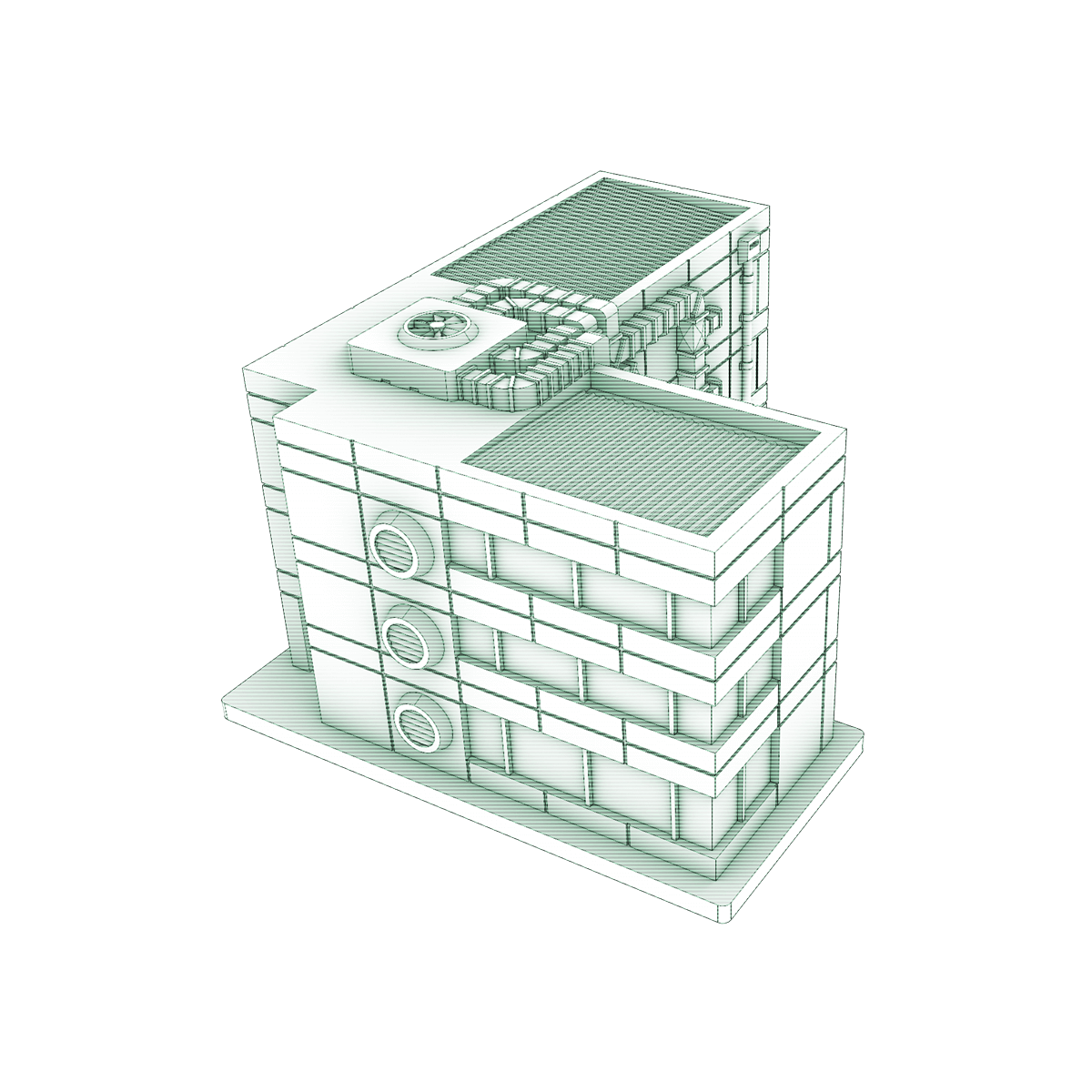 vantann offices - stl terrain