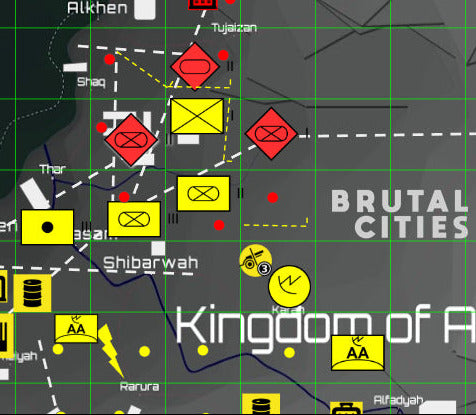 wargaming campaign rules map