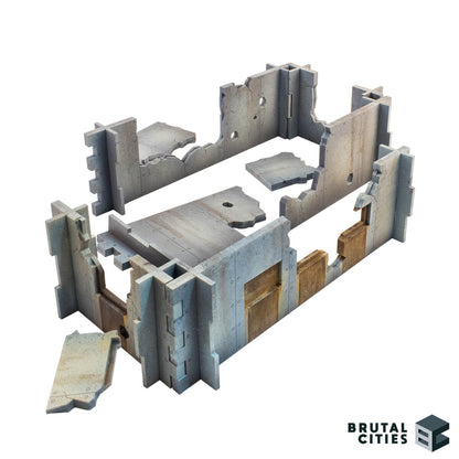 breached concrete wall terrain