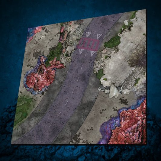 Grave Trigger - Mutated City Neoprene Playmat | PRE-ORDER