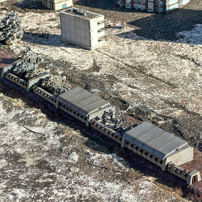 Epic Scale Reinforced Obstacles & Fortifications - Terrain STL Files
