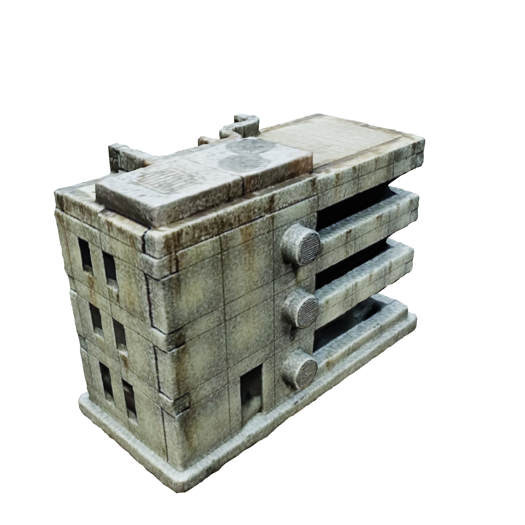 6mm modern/scifi wargaming terrain offfice building