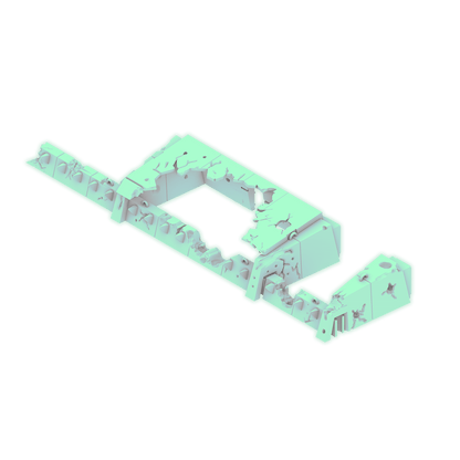 Epic Scale Reinforced Obstacles & Fortifications - Terrain STL Files