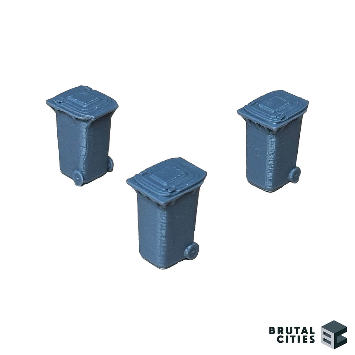 3d printed wheelie bins 28mm scatter terrain