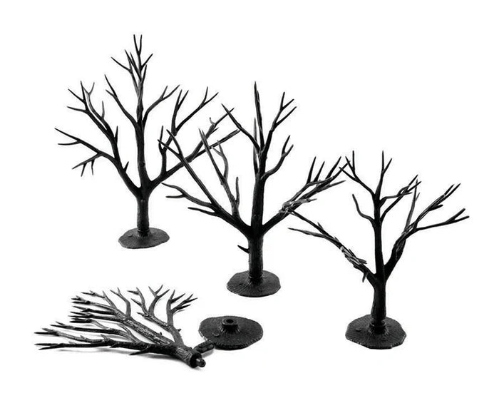 3-5 inch deciduous plastic tree armatures - Tabletop Terrain Trees