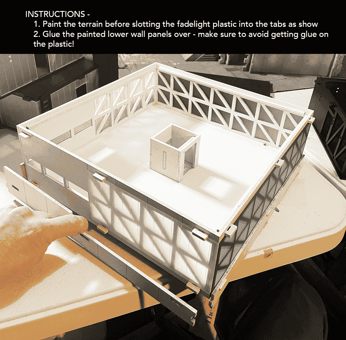 fadelight terrain instructions