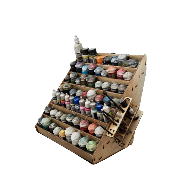 Paint Racks | MDF Hobby Paint Racks Online | Brutal Cities