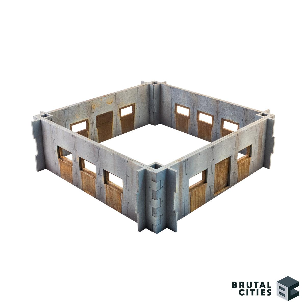 bunker terrain wall scenery