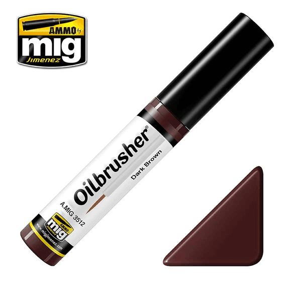 dark brown oilbrusher ammo paints