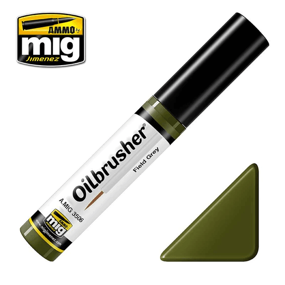 Ammo Paint Field Green Oilbrusher - Wargaming Terrain 